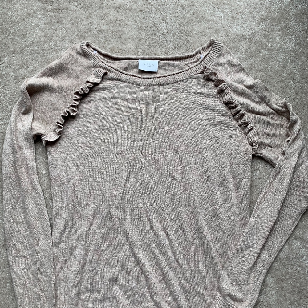 Vila Jumper With Ruffle Detail
